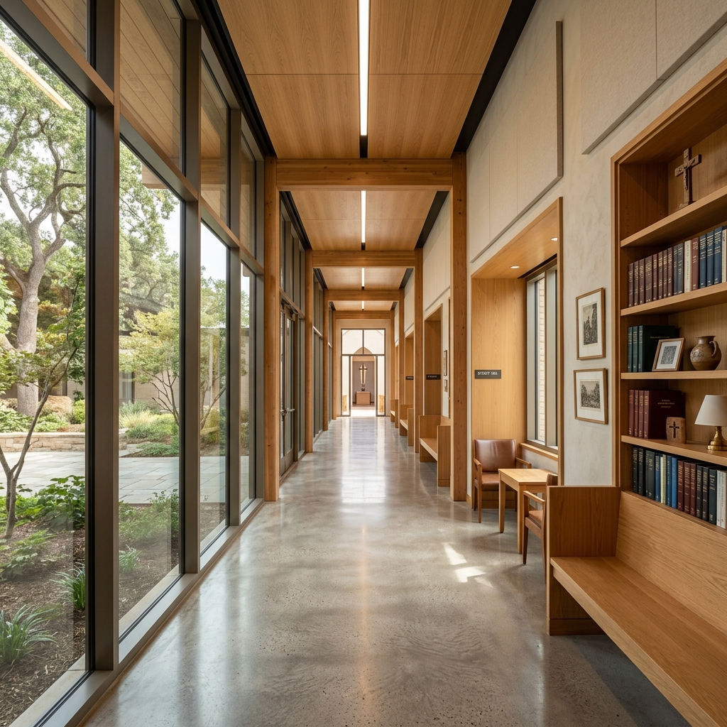 Athumanesar Seminary Campus Hallway
